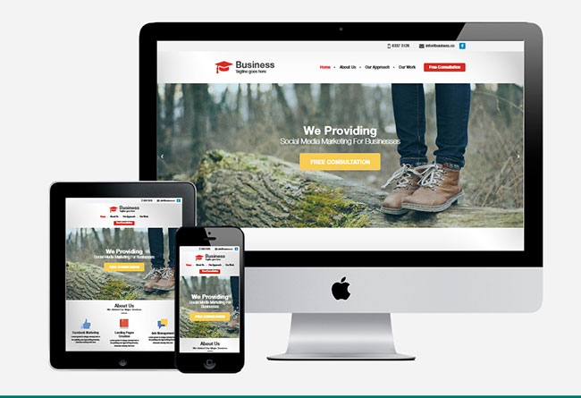 Agency Landig Page